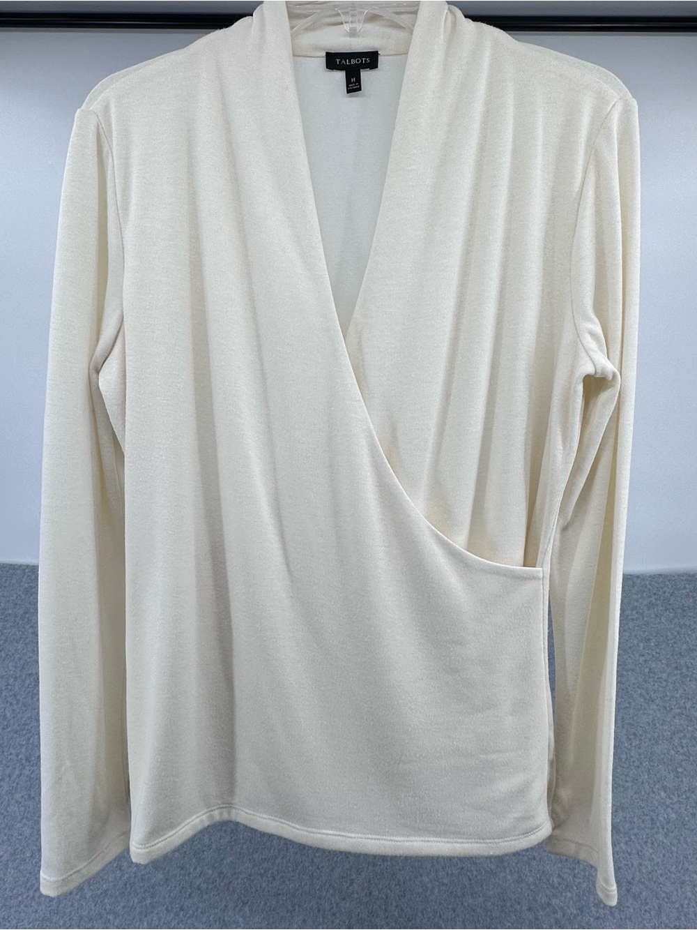 Talbots Wrap-Style Long Sleeve Top - Women’s